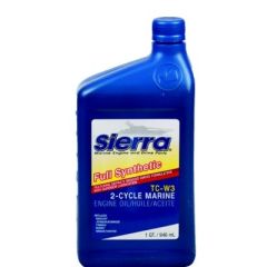 Sierra 95402 Fully Synthetic TC-W3 2-Stroke Outboard Oil, High-performance lubricant